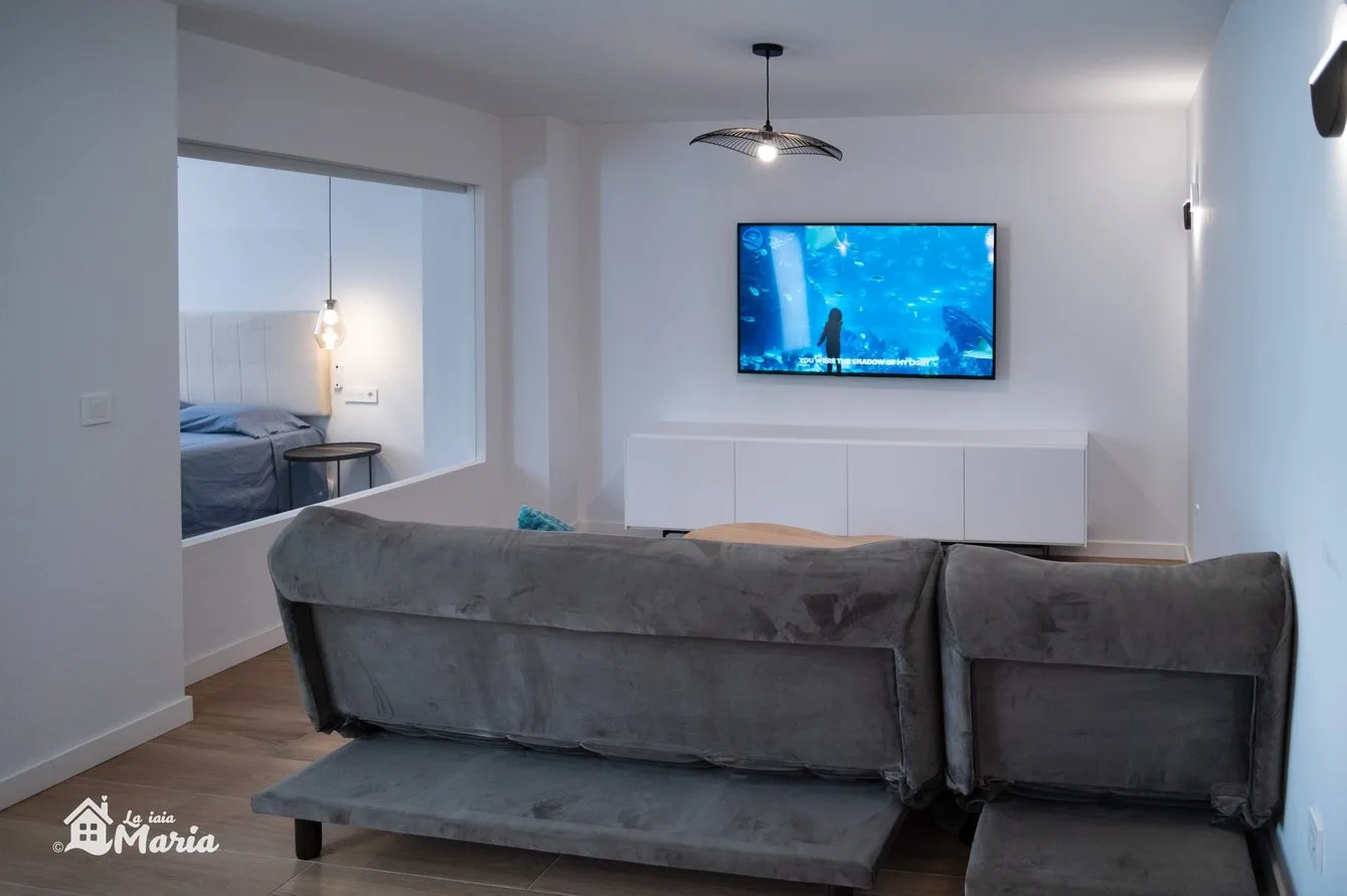 Sofá cama y Smart TV